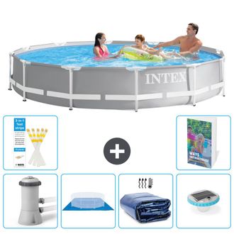 Intex Piscina Prism Frame Redonda - 366x76 Cm - 7-piezas S272