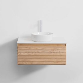 Sklum Sklum - Conjunto De Mueble De Ba&ntilde;o En Madera De Fresno Tedrik