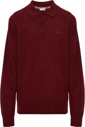 Burberry Tops, Heren, Rood, M, Kasjmier, Carson Cashmere Polo