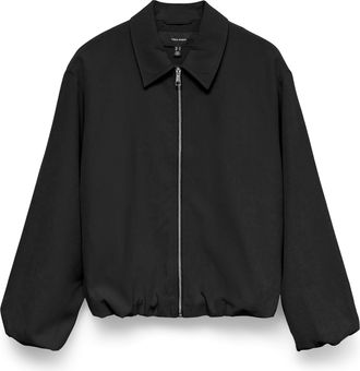 Vero Moda Blouson VERO MODA VMNOVA SHORT JACKET, Damen, Gr. XS, schwarz, Web, Obermaterial: 96% Polyester, 4% Elasthan, unifarben, normal normal, Jacken Blouson