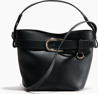 H&M Crossbody Bucket Bag - Schwarz