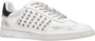 Dsquared2 Low-Top Sneaker - Sneakers Boxer - Gr. 45 (EU) - in Weiß - für Damen