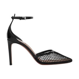 Alaia Schoenen, Dames, Zwart, 40 EU, Leer, Decollete Alto Classiques