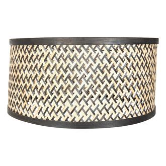 Steinhauer Pantalla De L&aacute;mpara - Shade - Negro - Bamb&uacute; Madera - - Steinhauer