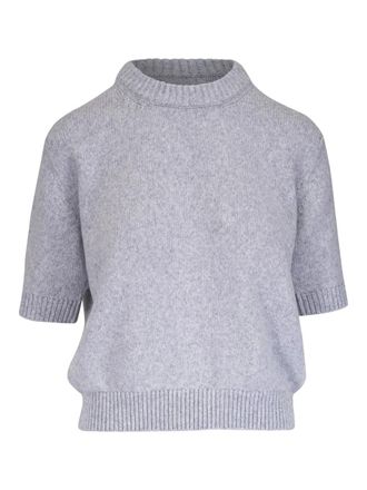 Khaite Davin top met korte mouwen - Grijs