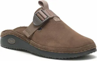 Chaco Womens Paonia Clog In Dark Earth Brown