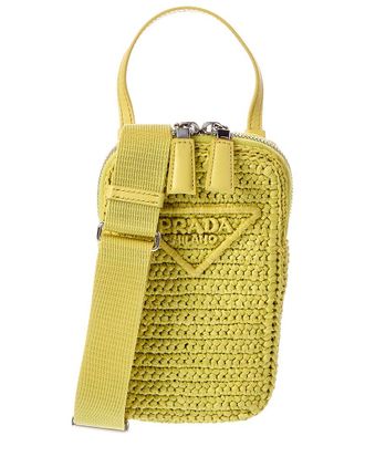Prada Crochet Phone Bag