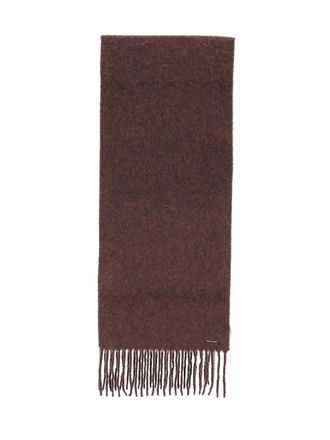 Golden Goose Brown Alpaca-Blend Scarf