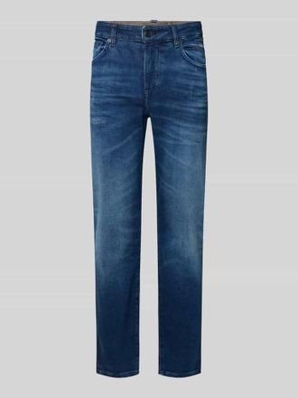 Boss Orange by Hugo Boss BOSS Orange Straight Fit Jeans aus Baumwoll-Mix Modell RE.MAINE in Blau, Gr&ouml;&szlig;e 32/34