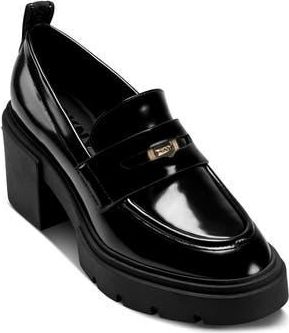 DKNY Tovella Penny Loafer Platform Pump in Black at Nordstrom Rack, Size 7.5