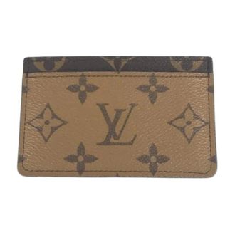 Louis Vuitton Vintage Wallets, unisex, Brown, ONE SIZE, Pre-owned Canvas Wallet