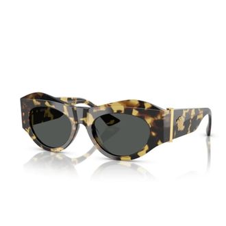 Versace Grey Cat Eye Ladies Sunglasses VE4477U 777/87 52