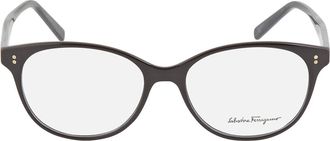 Ferragamo Salvatore Ferragamo Demo Round Ladies Eyeglasses SF2911 004 53
