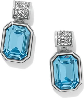Brighton Womens Meridian Aurora Post Earrings In Aqua