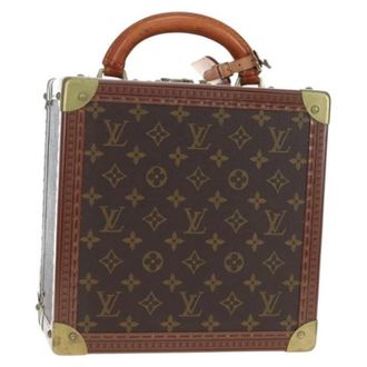 Louis Vuitton Pre-owned Trunk Bag - Dames - Pre-owned - Bruin - Maat: ONE Size