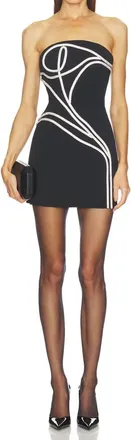 Significant Other Abbey Mini Dress In Black