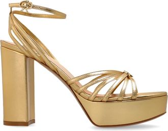 Gianvito Rossi Dames, Schoenen, Geel, Maat: 37 1/2 EU Leer