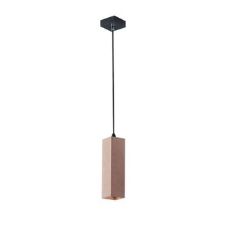 Netlighting Kruk Slim Square Ceiling Pendant Brick GU10 in Beige