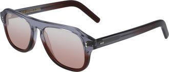 Cutler and Gross Burgundy Gradient Pilot Unisex Sunglasses CG0822V2S 002 53