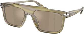 Michael Kors MK2278U BOSTON 40407I Mens Sunglasses Green Size 57