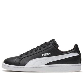 Puma Smash Leather Black White 356722-14
