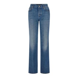 Gucci Jeans Rectos - Jeans - Mujer - Azul - W29