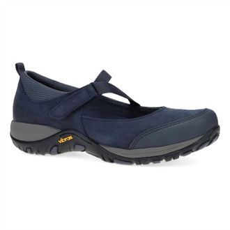 Dansko Womens Primrose Mary Jane Shoe In Navy