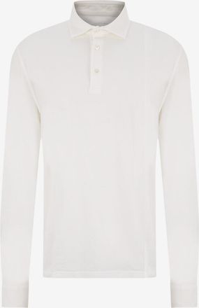 Fedeli Langärmeliges Jersey-Polohemd Zero Interlock