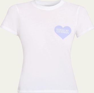 SPRWMN BG Heart Logo Crewneck Tee