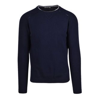 Wool & Co Hombre, Jerseys, Azul, Talla: M
