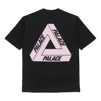 Palace Unisex Tri-To-Help Pink Triangle Black P18TS231