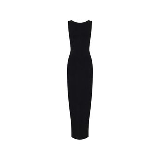 Elisabetta Franchi Red Carpet Jurk - Dames - Jurken - Zwart - Maat: L Zijde