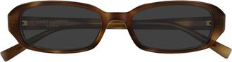 Saint Laurent Sunglasses, unisex, Brown, Size: 52 MM SL 872 Erin Sunglasses