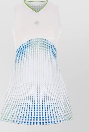 Casablanca tennis gradient mesh racer dress