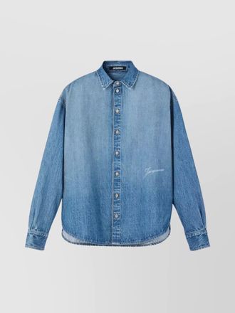 Jacquemus denim long-sleeve shirt