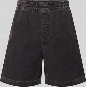 Carhartt Work in Progress Jeansshorts mit elastischem Bund Modell Reynold in Dunkelgrau, Gr&ouml;&szlig;e XXL