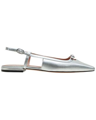 Linea Paolo Cassidy-L Leather Slingback Flat