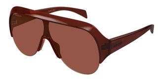 Gucci GG2023S 004 Womens Sunglasses Burgundy Size 99 - Free RX Lenses - Free RX Lenses