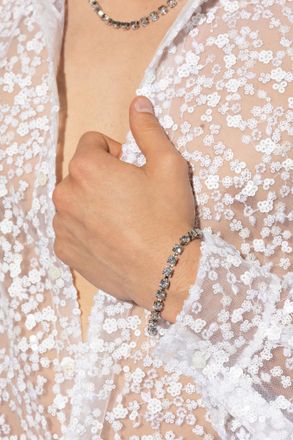 Dsquared2 Brass Bracelet, Mens, Silver