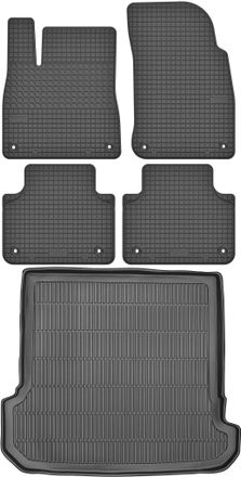 OEM Juego De Alfombrillas De Goma Para Coche Y Alfombrilla Para Maletero Para Audi Q7 Ii Suv A Partir De 2015