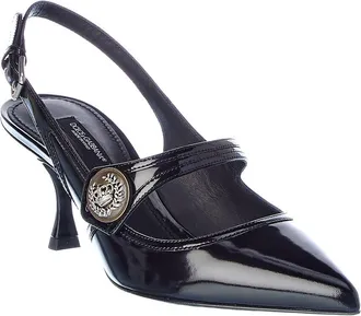 Dolce & Gabbana Leather Slingback Pump