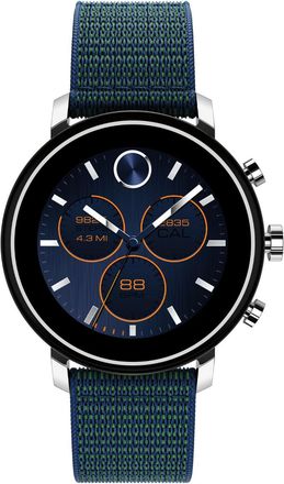 Movado Unisexs Connect Black Dial Watch