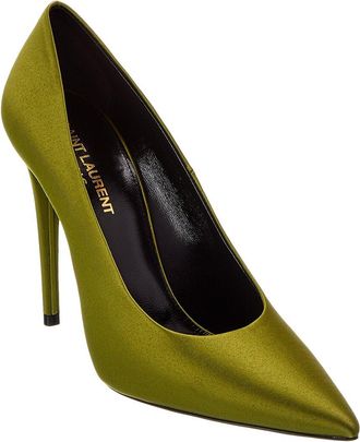 Saint Laurent Monceau 110 Satin Pump