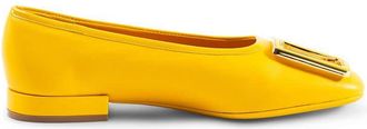 Ferragamo Ladies Yellow Flats, US Size 6.5