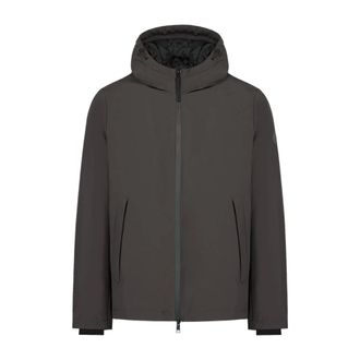 People of Shibuya Hooded Zip-Up Jacket - Heren - Jassen - Bruin - Maat: XL Poliester