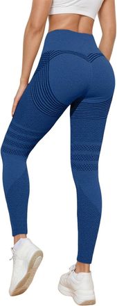 Generic Compression 3D Leggings Anti Cellulite High Waisted Women Workout Gym Tummy Control Butt Lift Leggings Petite Yoga Buttery Soft Black Pants Seamless S