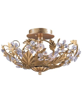 Crystorama Paris Market Semi-Flush Ceiling Light