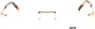 MCM MW5018-H028 Rectangle Rimless Eyeglasses - Rose gold