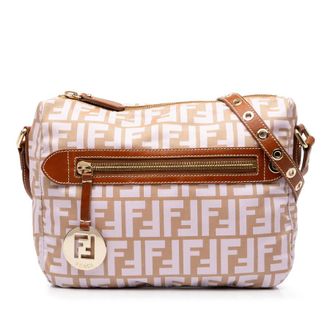 Fendi Pre-owned Fendi Zucca Canvas Crossbody Ladies XTFD423MBZP3YLCB