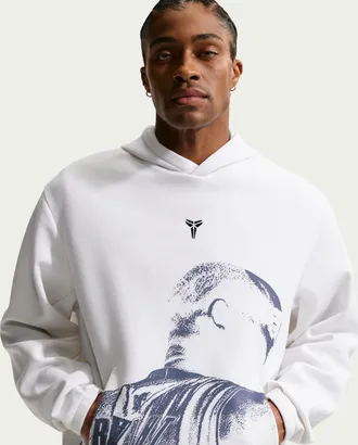 Nike Mens Kobe Dri-FIT Fleece Pullover Basketball Hoodie in Black | IQ0949-010